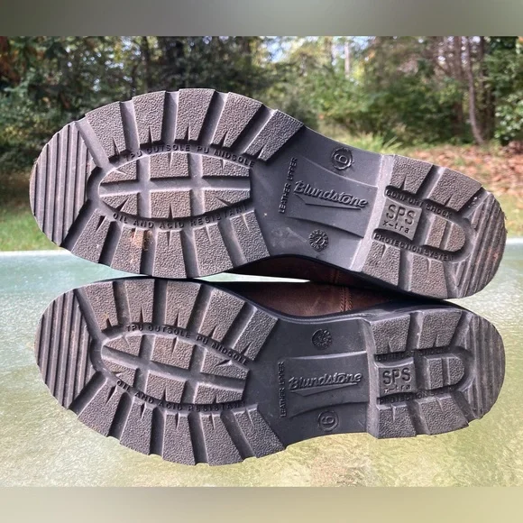 OOAK! Embroidered Blundstone boots Like New condition! Antique Brown women’s 9 - Picture 4 of 5